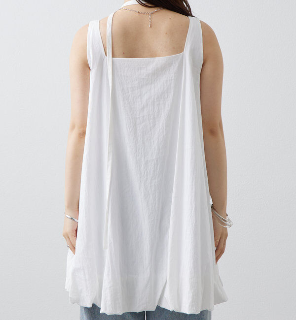  「【夏の着映えアイテム/2サイズ展開】バルーンミニジャンスカ」|ワンピース|