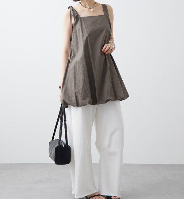  「【夏の着映えアイテム/2サイズ展開】バルーンミニジャンスカ」|ワンピース|