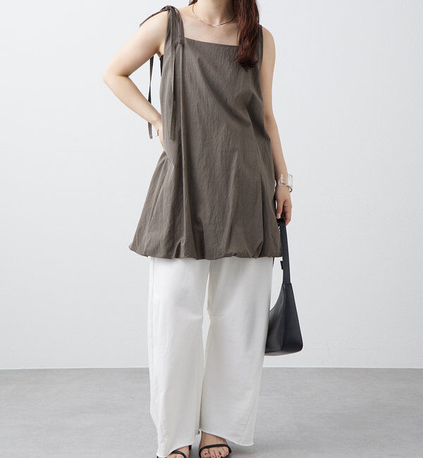  「【夏の着映えアイテム/2サイズ展開】バルーンミニジャンスカ」|ワンピース|