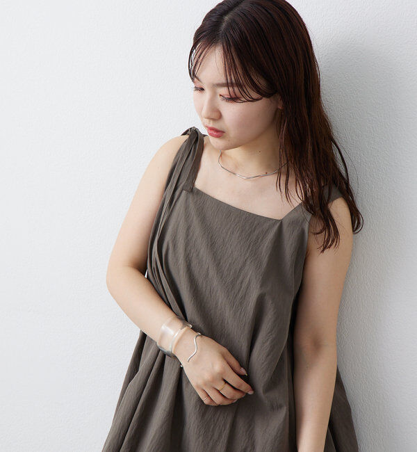  「【夏の着映えアイテム/2サイズ展開】バルーンミニジャンスカ」|ワンピース|