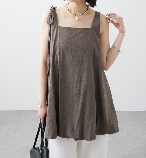  「【夏の着映えアイテム/2サイズ展開】バルーンミニジャンスカ」|ワンピース|