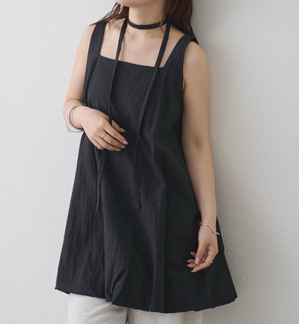  「【夏の着映えアイテム/2サイズ展開】バルーンミニジャンスカ」|ワンピース|