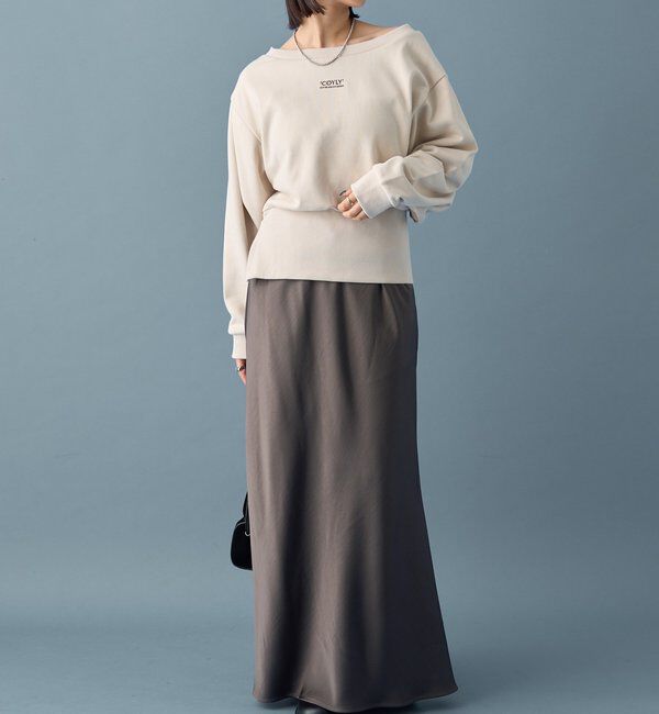  「オフショルスウェット」|Tシャツ・カットソー|