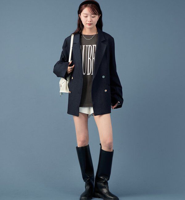  「金ボタンテーラードジャケット」|テーラードジャケット|