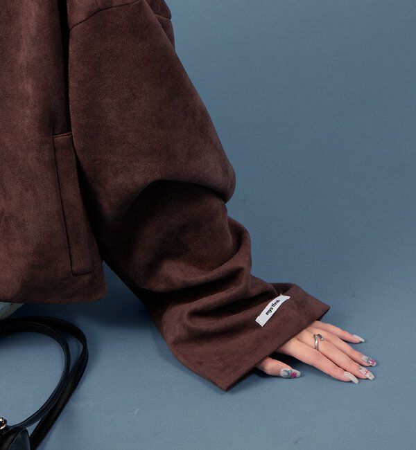  「【本日限定価格】フェイクスウェードショートブルゾン」|その他|