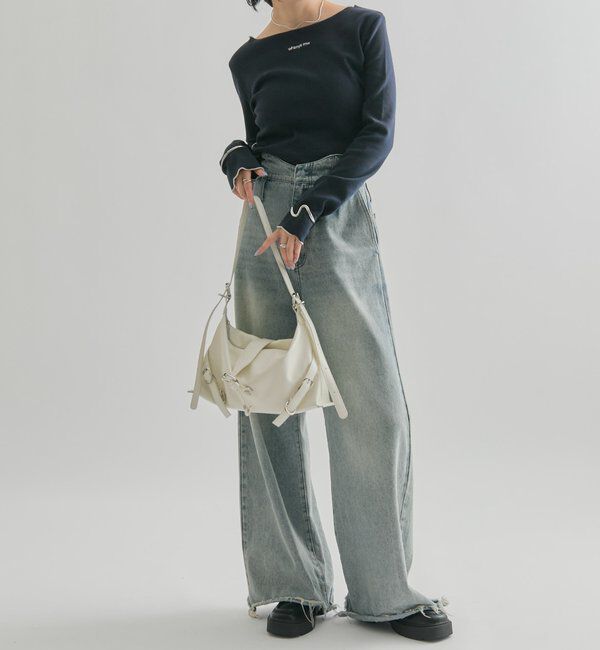  「配色メロウTシャツ」|Tシャツ・カットソー|