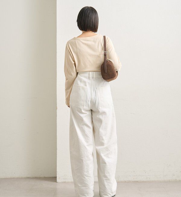  「カラーチビロゴロングTシャツ」|Tシャツ・カットソー|