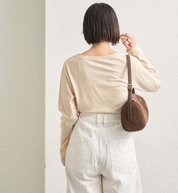  「カラーチビロゴロングTシャツ」|Tシャツ・カットソー|