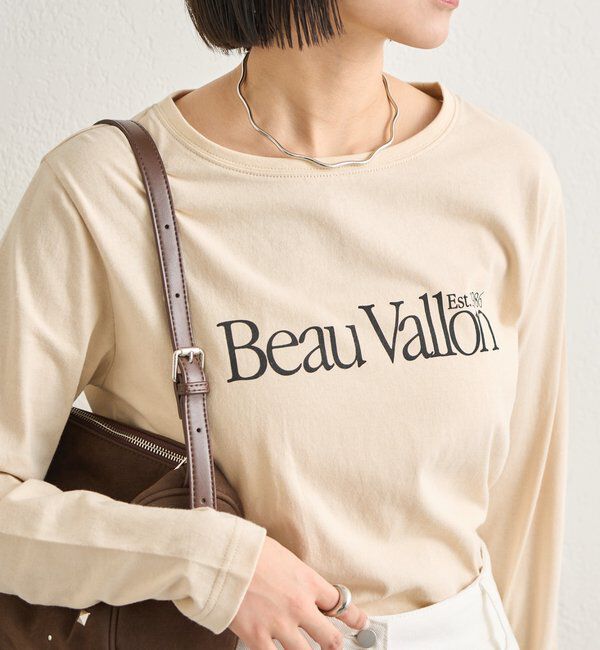  「カラーチビロゴロングTシャツ」|Tシャツ・カットソー|