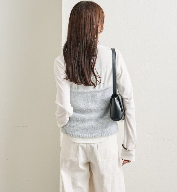  「ふわふわホルターニットビスチェ」|ニット・セーター|