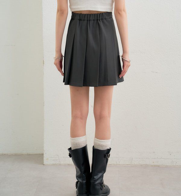  「プリーツミニスカート」|スカート|
