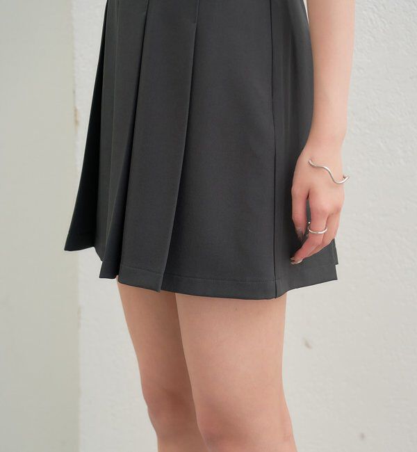  「プリーツミニスカート」|スカート|