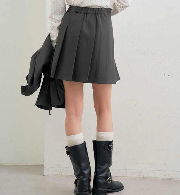  「プリーツミニスカート」|スカート|
