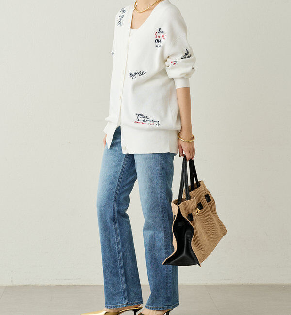  「【YANUK】Lowrise LOUISE」|デニム|