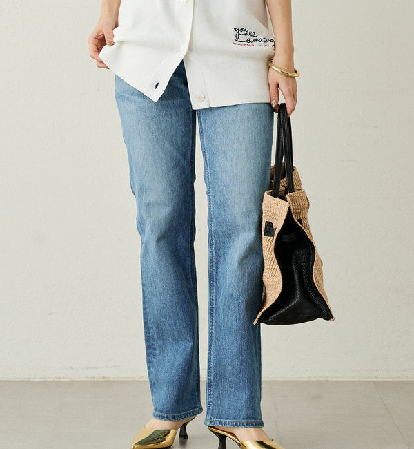  「【YANUK】Lowrise LOUISE」|デニム|