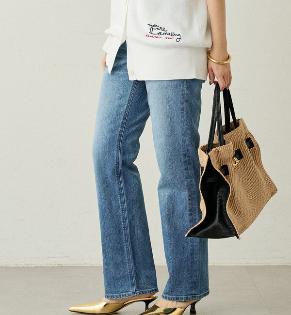  「【YANUK】Lowrise LOUISE」|デニム|