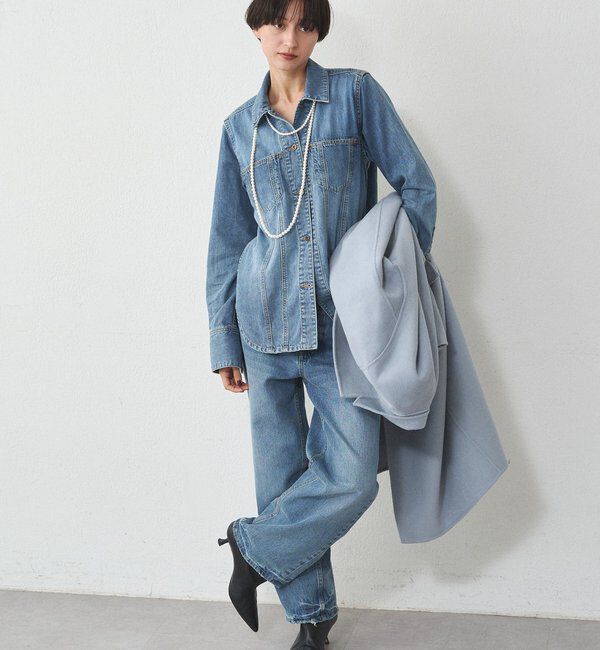  「【20周年限定】デニムシャツジャケット」|シャツ・ブラウス|