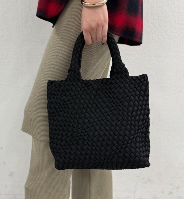  「【GALENA/ガレナ】メッシュバッグ」|トートバッグ|ブラック