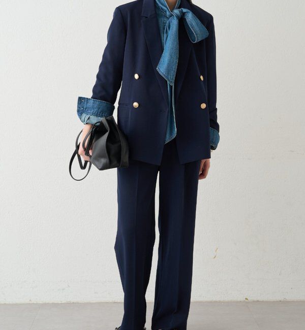  「セミワイドパンツ」|チノ|