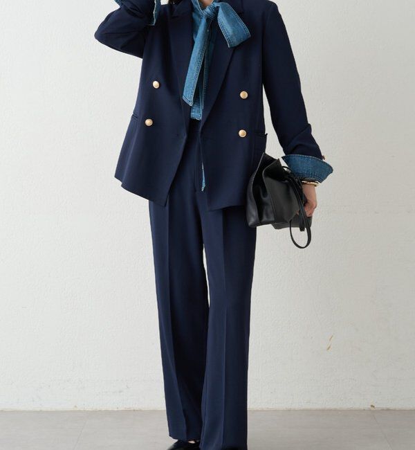  「セミワイドパンツ」|チノ|