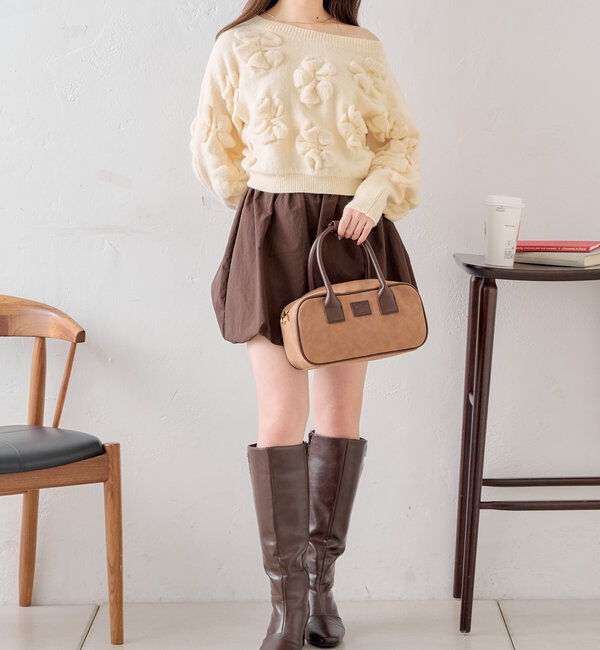  「フラワージャガードニット」|ニット・セーター|