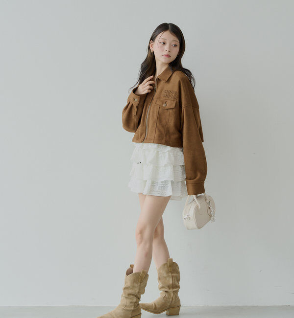  「ハートチャーム付き横長ボストンバッグ」|ボストンバッグ|