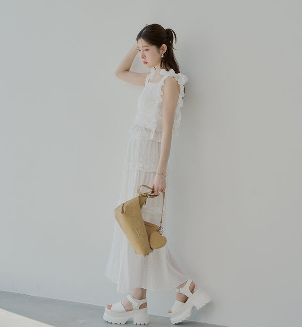  「厚底ボリュームソールサンダル」|サンダル|