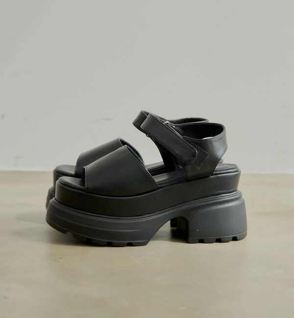  「厚底ボリュームソールサンダル」|サンダル|