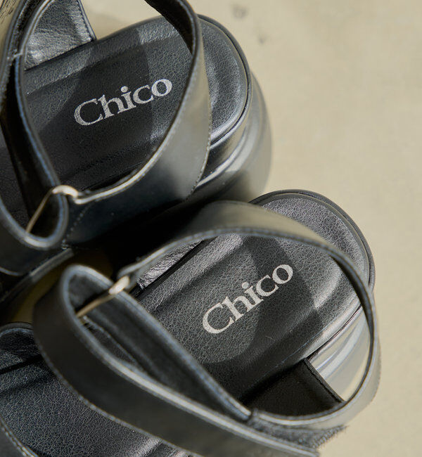  「厚底ボリュームソールサンダル」|サンダル|