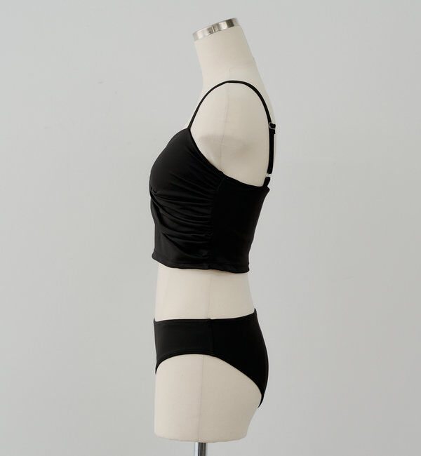  「【水着】花柄肩リボンキャミチュニック3点セット」|ビキニ|