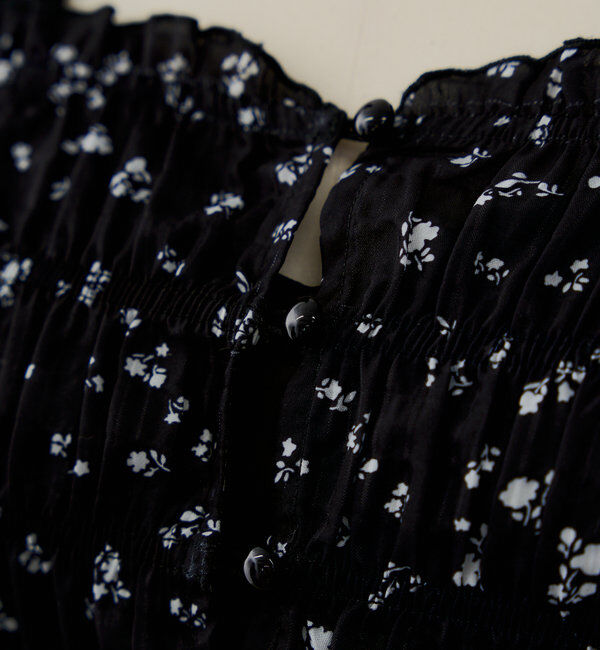  「【水着】花柄肩リボンキャミチュニック3点セット」|ビキニ|