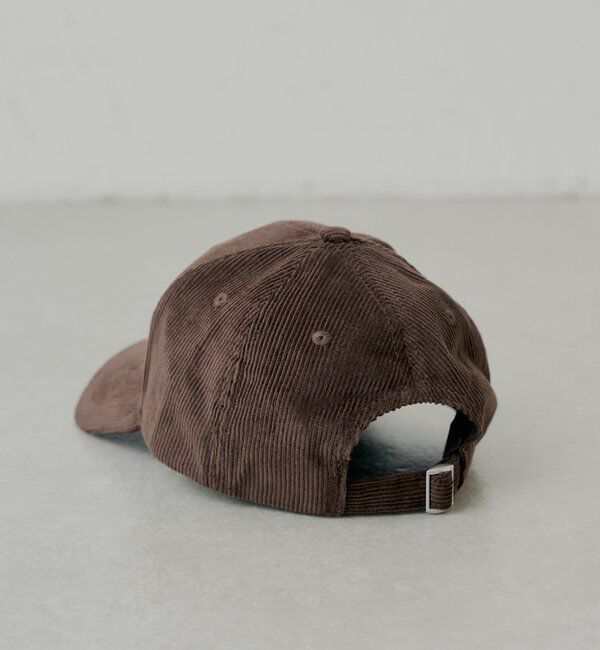  「コーデュロイロゴキャップ」|ハット|