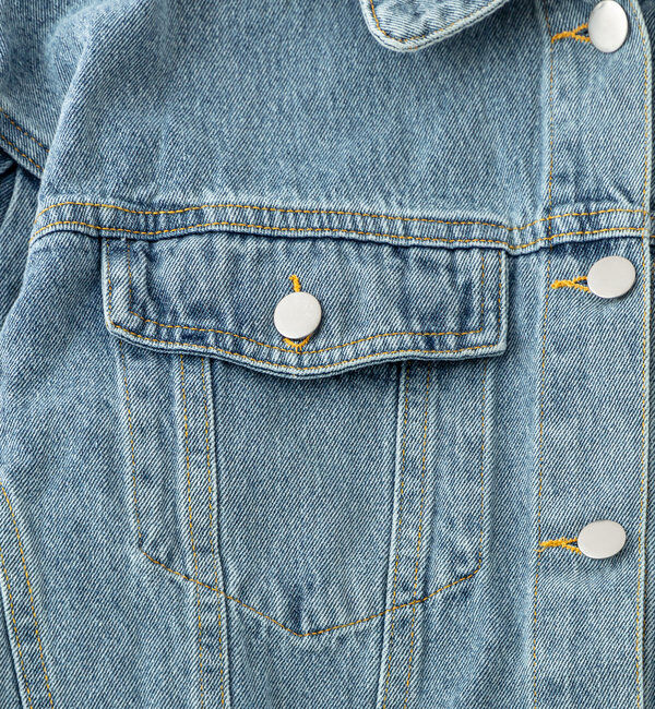  「タックボリュームGジャン」|デニムジャケット|