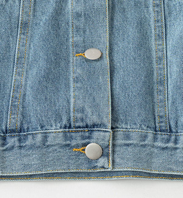  「タックボリュームGジャン」|デニムジャケット|