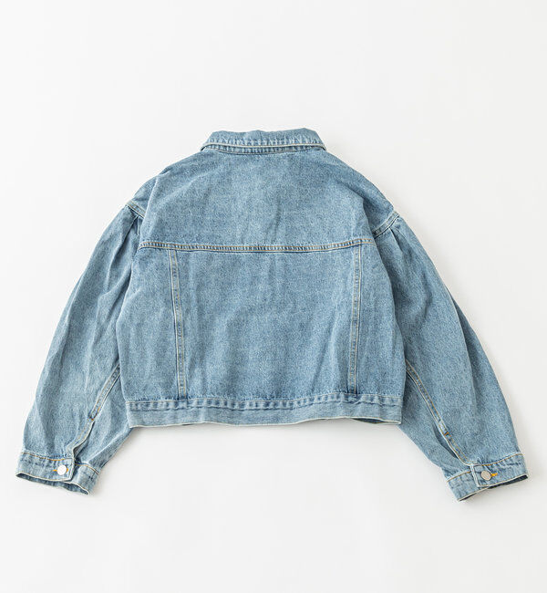  「タックボリュームGジャン」|デニムジャケット|