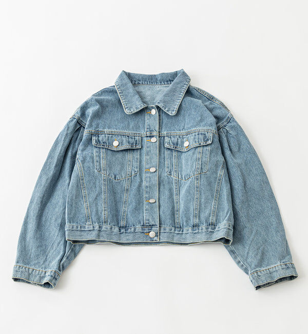  「タックボリュームGジャン」|デニムジャケット|