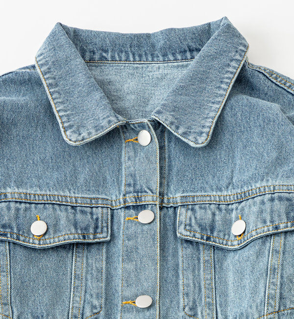  「タックボリュームGジャン」|デニムジャケット|