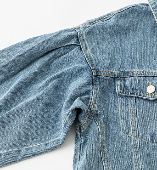  「タックボリュームGジャン」|デニムジャケット|