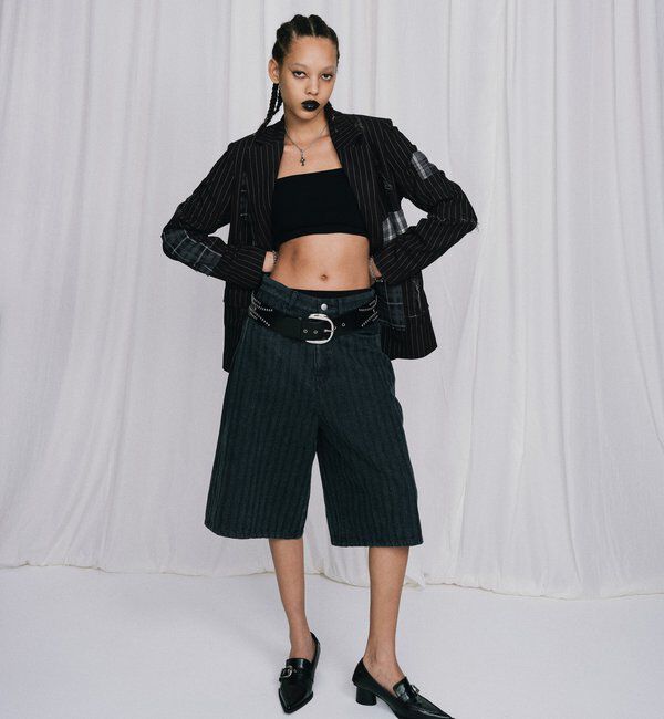  「【Six M/シックスエム】パッチワークジャケット」|テーラードジャケット|