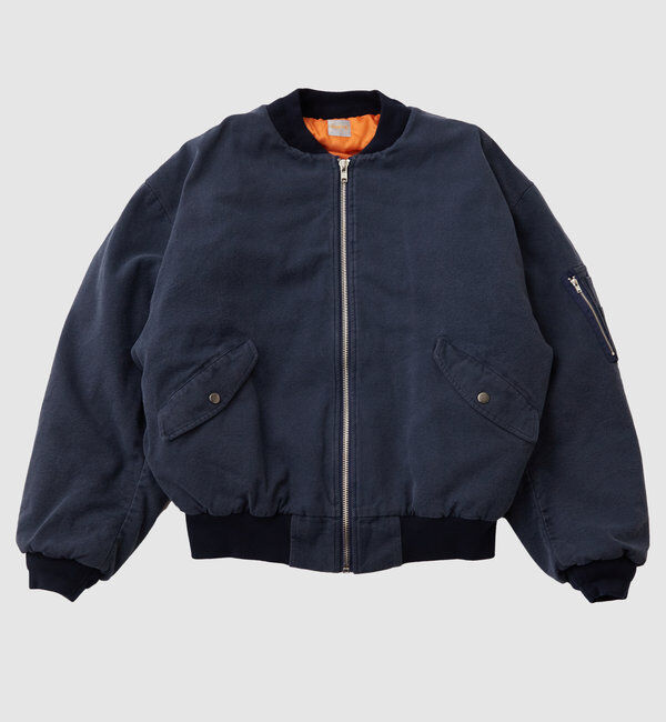  「【UNISEX/ユニセックス】KOOKY'N ダックMA1」|その他|ネイビー