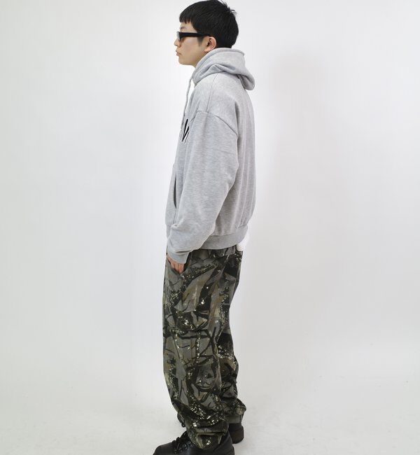  「【Sourcream/サワークリーム】カレッジロゴ刺繍ジップパーカー」|パーカー|