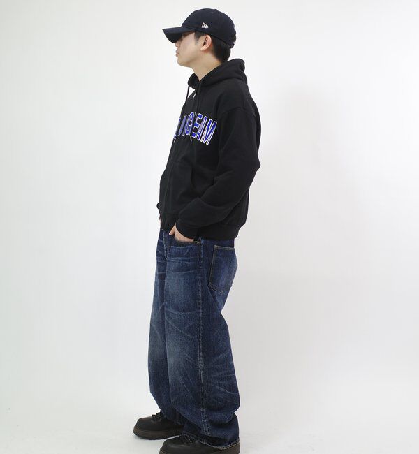  「【Sourcream/サワークリーム】カレッジロゴ刺繍ジップパーカー」|パーカー|