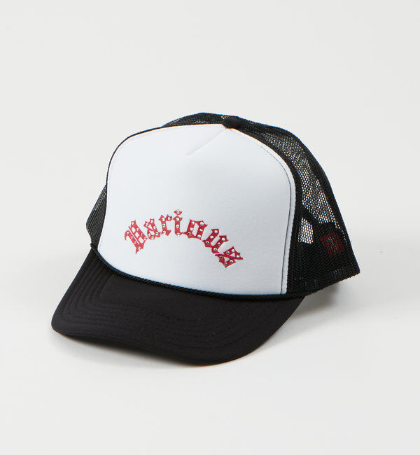  「VARIOUSNOロゴプリントラインストーンメッシュCAP/OTTO(オットー)」|ハット|