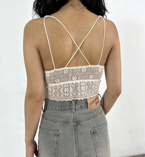  「レースキャミソール」|キャミソール|