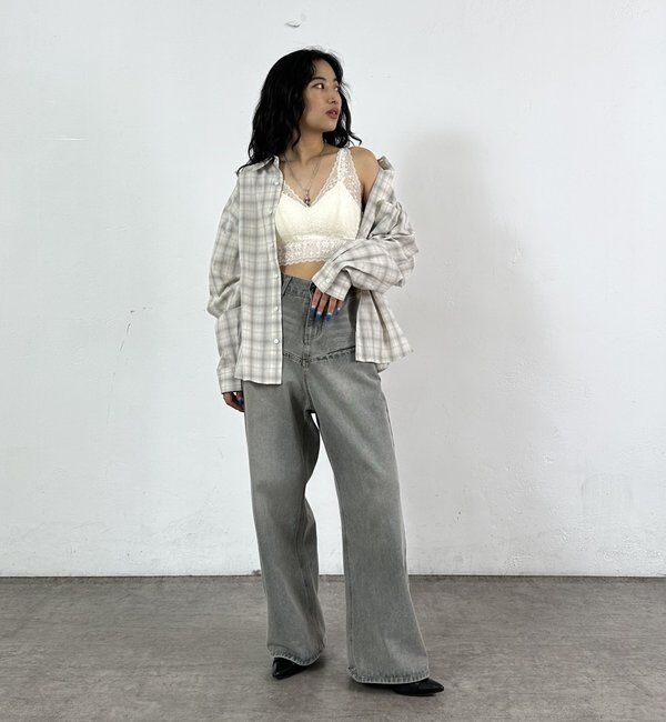  「レースキャミソール」|キャミソール|