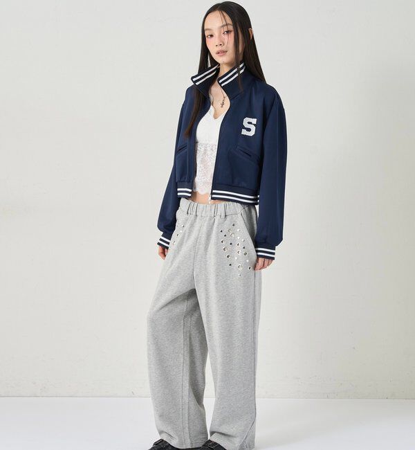  「【EC限定カラーあり】S LOGO COMPACT STAND JERSEY」|ブルゾン・スタジャン|