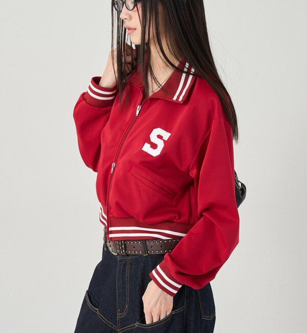  「【EC限定カラーあり】S LOGO COMPACT STAND JERSEY」|ブルゾン・スタジャン|