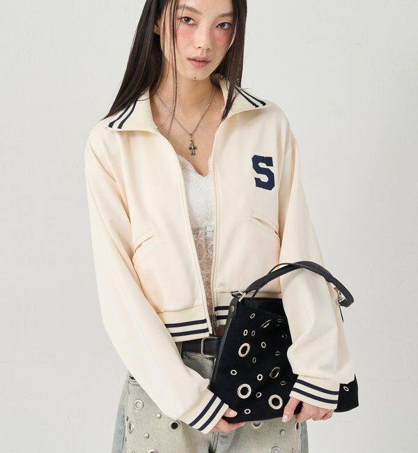  「【EC限定カラーあり】S LOGO COMPACT STAND JERSEY」|ブルゾン・スタジャン|