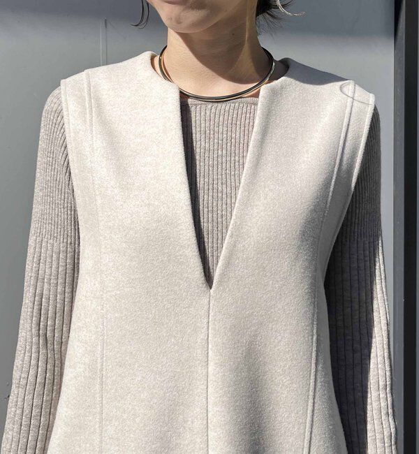  「ストレッチメルトンワンピース」|ワンピース|