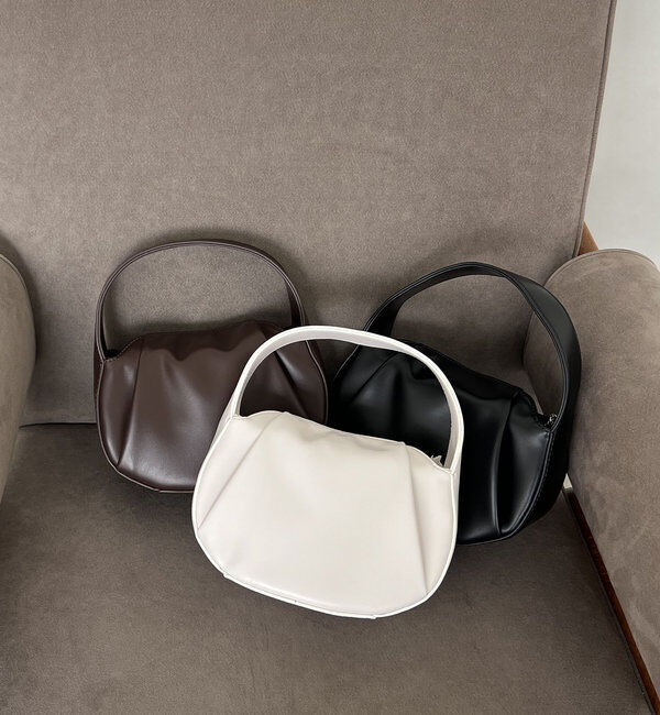  「ラウンドタックバッグ」|トートバッグ|